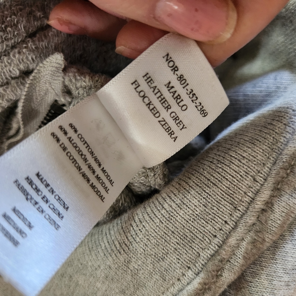 Rails Marlo Flocked Zebra Side Zipe Sweater Sweat… - image 5